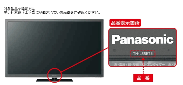 パナソニック株式会社　液晶テレビ