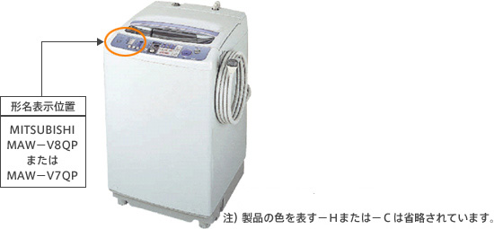 2008/01/22 全自動洗濯機 三菱電機株式会社/日本建鉄株式会社 | 製品