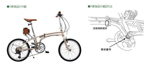 株式会社デイトナ　電動アシスト自転車用フレーム