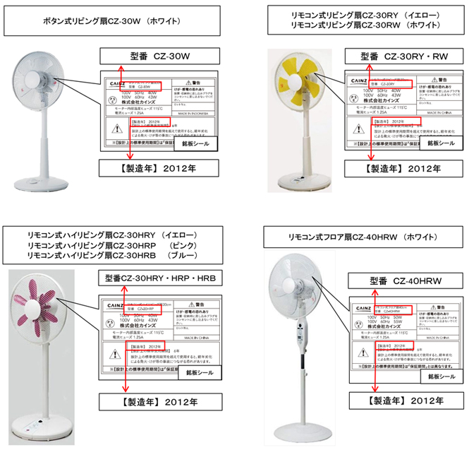 株式会社カインズ　扇風機