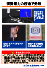 消費電力の超過で発熱