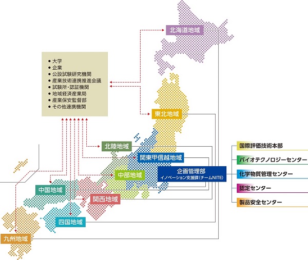 チームNITE日本地図